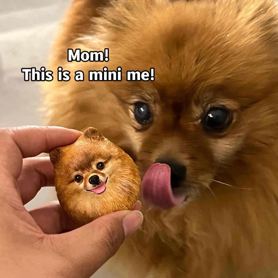 Personalized Magnetic 3D Pet Head Figurine™