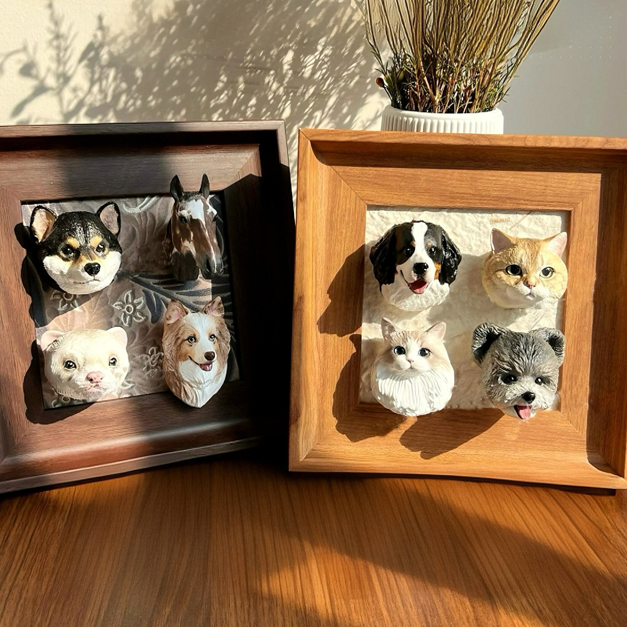 Personalized Magnetic 3D Pet Head Figurine™