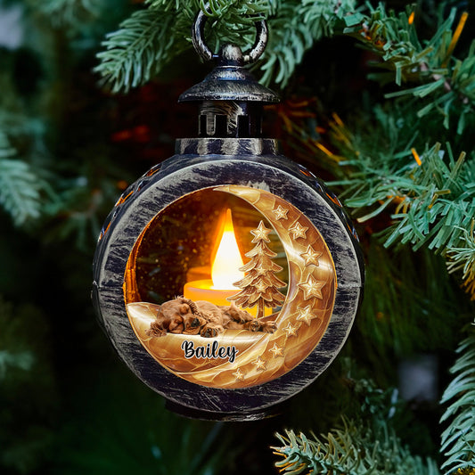 Beside Pearl Of You Photo - Personalized Custom 3D Effect Christmas Lantern