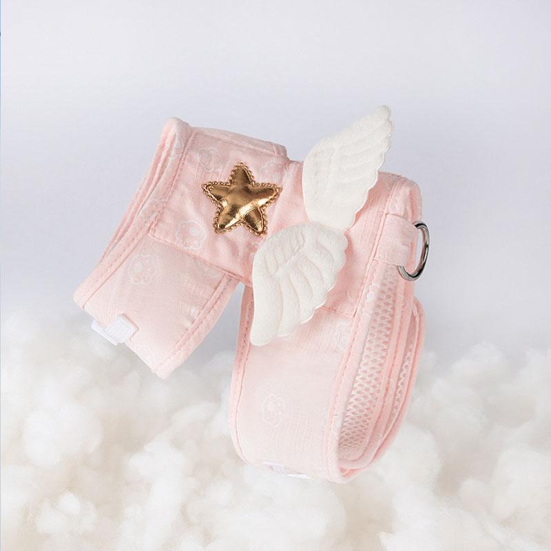 Star Cat harness Wings 2 Color Large Carrier Leash Set