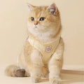 Cat Harness and Leash Set – Cute Rabbit Embroidered Adjustable Vest for Walking
